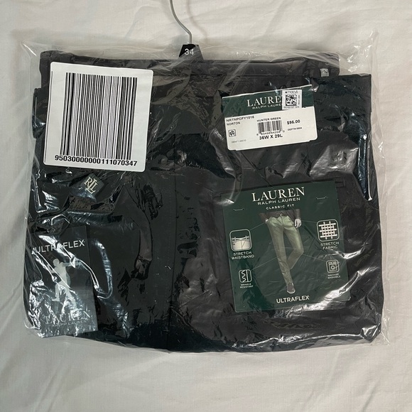 BNwT Ralph Lauren Polo Classic Fit Hunter Green 36x29 - Picture 8 of 8